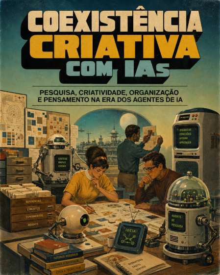 Imagem de apresentação do projeto Coexistência Criativa com IAs